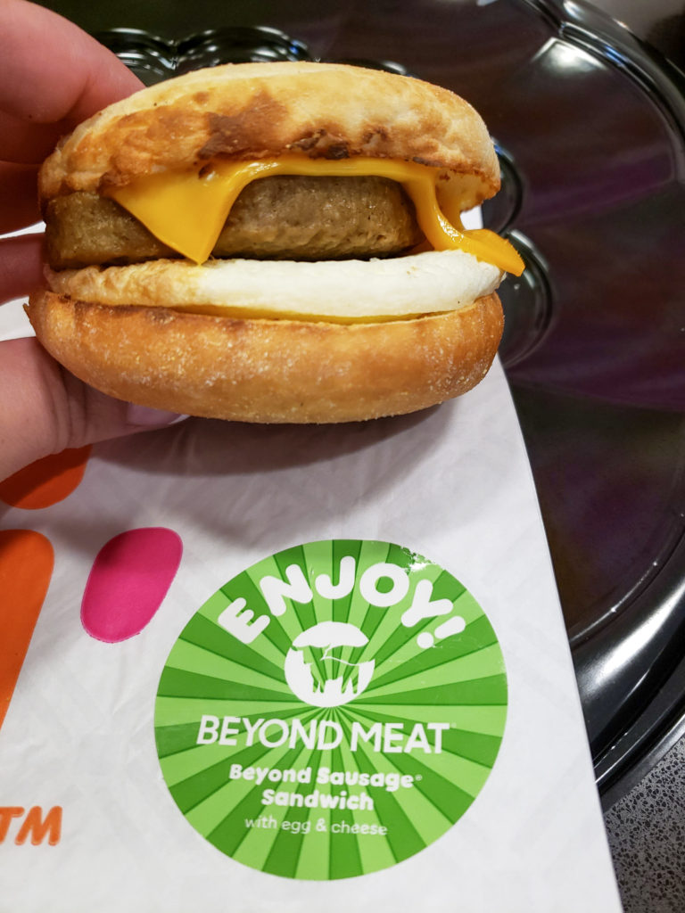 Beyond Sausage® Sandwich From Dunkin Review The Stephen 3